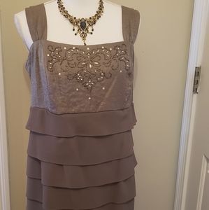 S L fashions Beautiful dress.